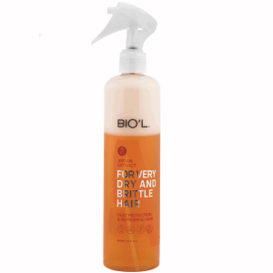 اسپری دوفاز آرگان آبرسان قوی به تارهای مو بیول 250میلArgan biol biphasic spray