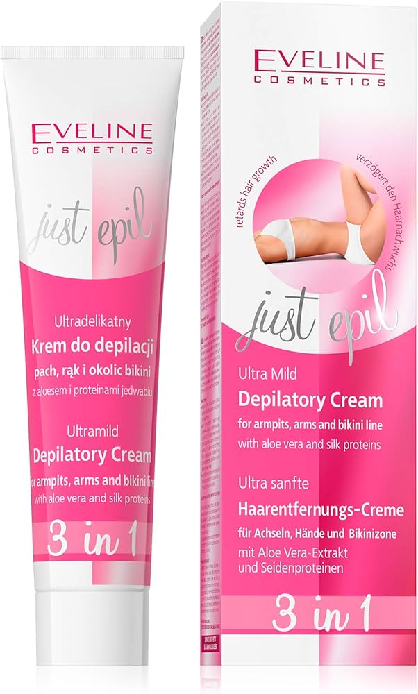 کرم موبر بدن و نواحی حساس اولاین Eveline depilatory cream