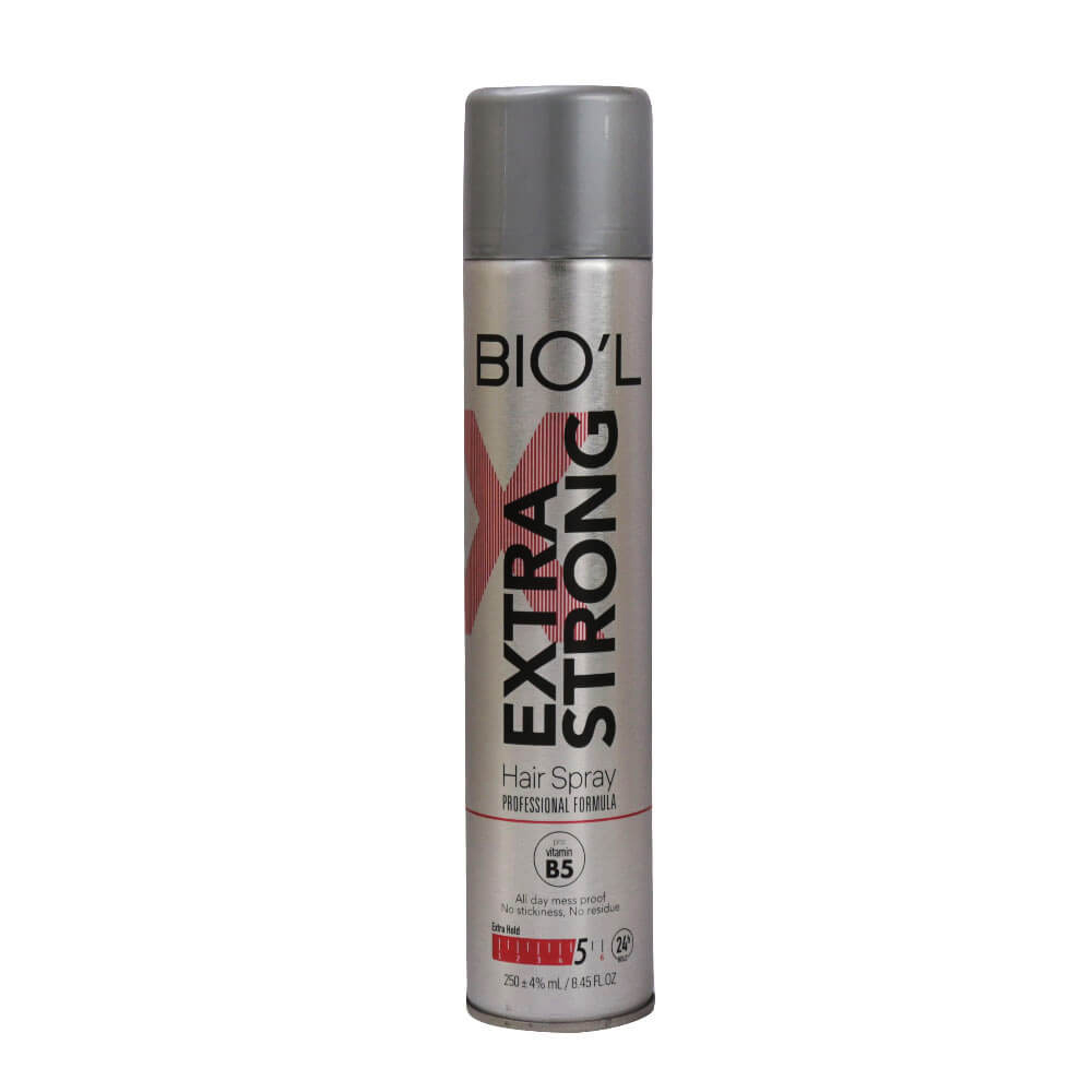 بیول – استایل اسپری حالت دهنده مو خیلی قوی 500میل Very strong hair styling spray 500 ml