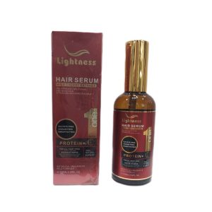 سرم مو بدون سولفات پروتئین لایتنس با عصاره گیلاس وحشی 100 میلی Lightness Serum protein wild cherry extract