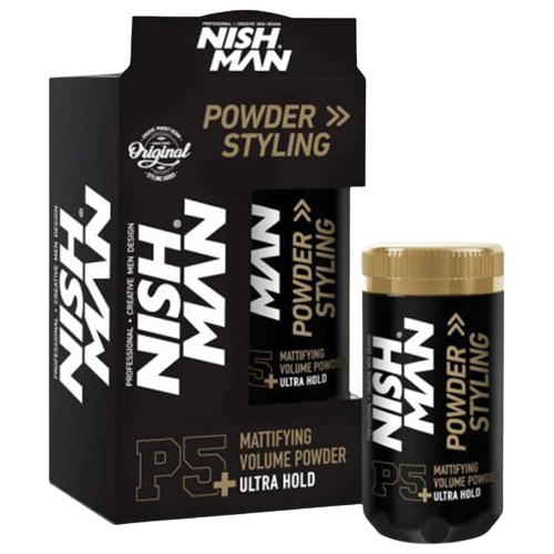 پودر حالت دهنده مو نیشمن NISHMAN مدل +P5 وزن 20 گرم