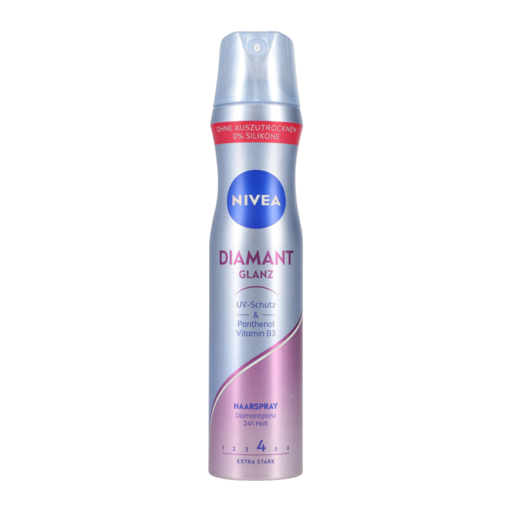 اسپری تافت حالت دهنده  مو نیوآ مدل Nivea Hair Spray Diamond Gloss Care 250ml Diamond Gloss
