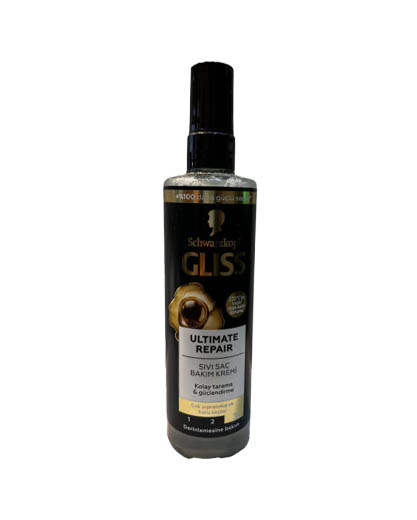 اسپری مو دو فاز گلیس مدل Ultimate Repair مناسب موهای آسیب دیده و خشک 200 میل