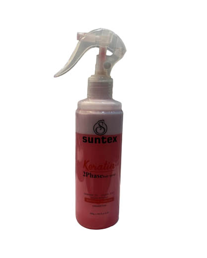 اسپری دوفاز موی رنگ شده کراتین سانتکس SUNTEX