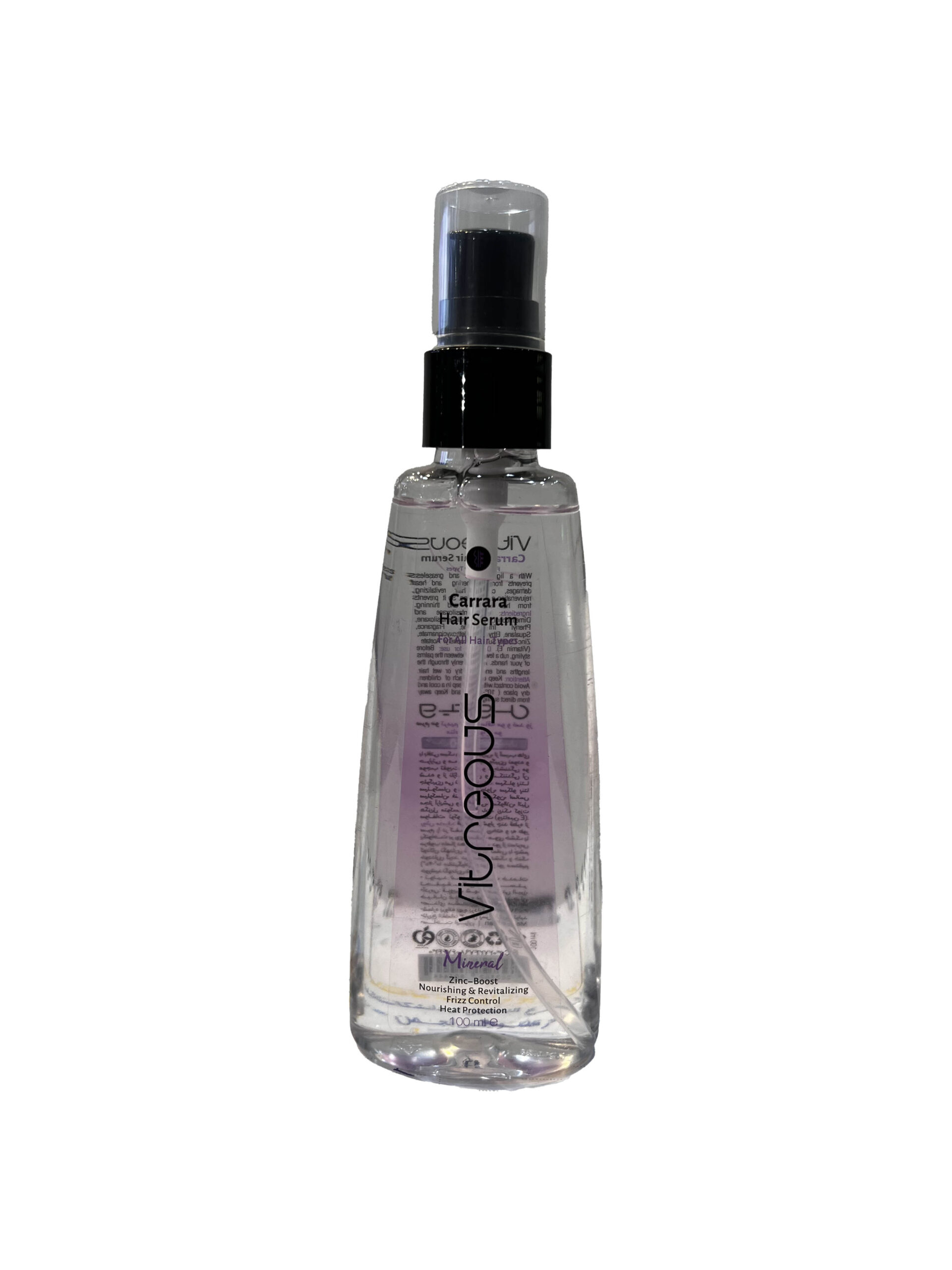 سرم ترمیم کننده ساقه مو کررا ویتروس مناسب انواع مو ۱۰۰ میلی لیتر Vitreous Carrara Hair Serum ۱۰۰ ml