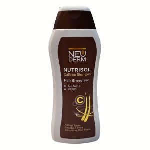 شامپو ضد ریزش نوتریسل کافئین نئودرم ۳۰۰ میلی لیتر Neuderm Nutrisol Caffeine Shampoo ۳۰۰ ml