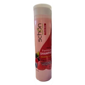 شامپو میوه ای فورتیفایینگ شون مناسب انواع مو ۴۰۰ میلی لیتر Schon Frotifying Shampoo For All Hair Types ۴۰۰ ml