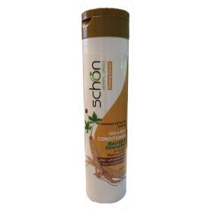 نرم کننده موی سر خیلی قوی جینسینگ و کراتین شون ۴۰۰ میلی لیتر Schon Ultra Rich Conditioner With Ginseng Extract ۴۰۰ ml