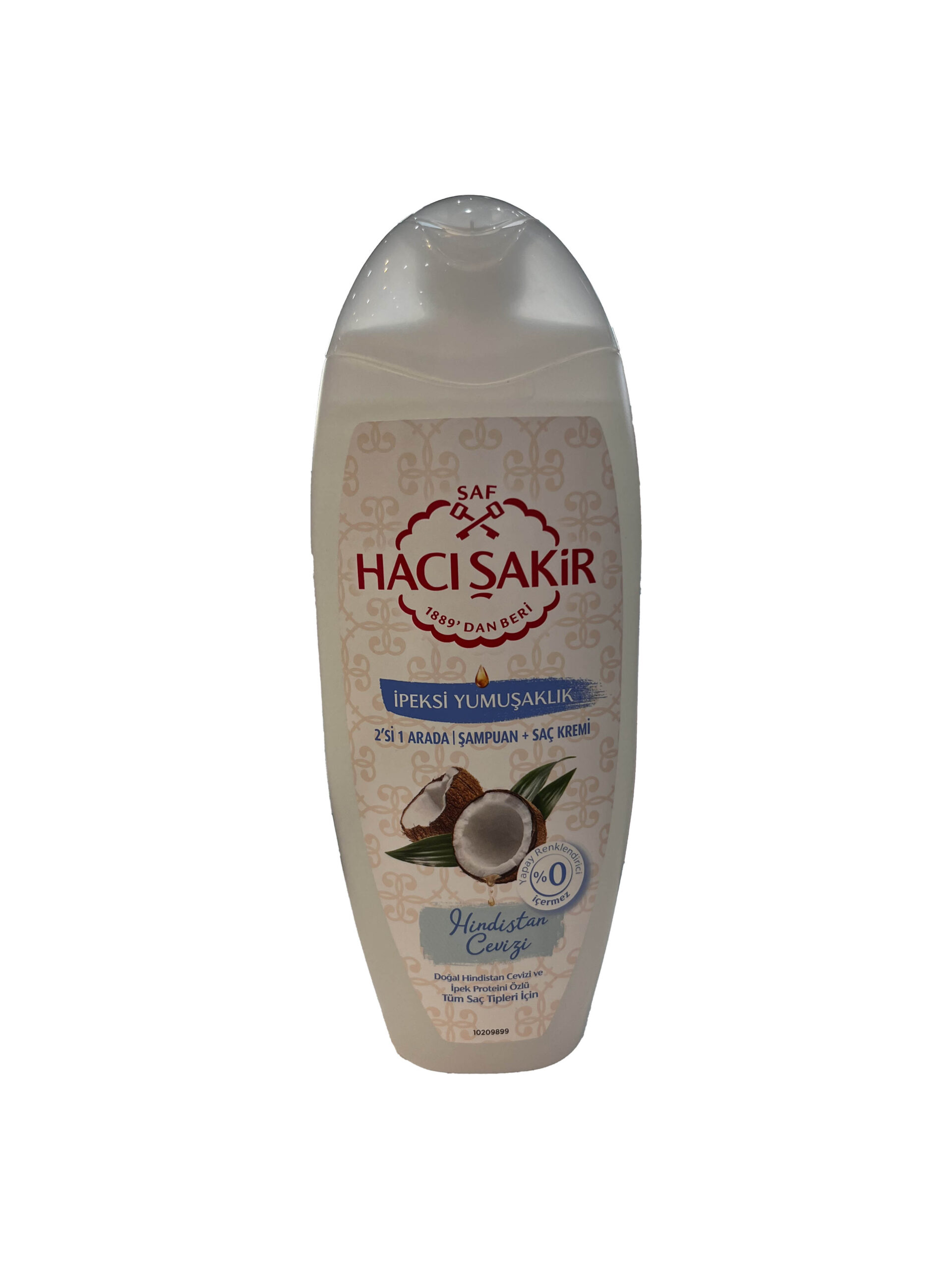 شامپو نارگیل حاج شاکر برای موهای نرمال 500 میلی لیتر Haj Shaker coconut shampoo for normal hair 500 ml
