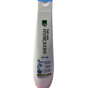 شامپو تقویت کننده و مغذی مو هیدرودرم حاوی زینک و کیوتن Hydroderm Zinc Q۱۰ Caffeine Fortifying Shampoo