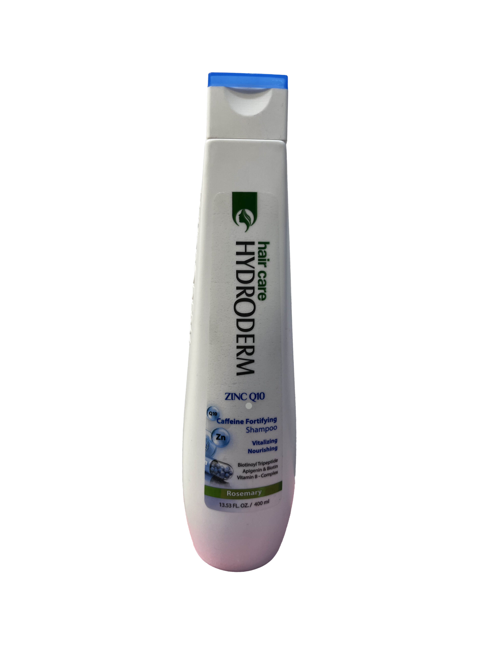 شامپو تقویت کننده و مغذی مو هیدرودرم حاوی زینک و کیوتن Hydroderm Zinc Q۱۰ Caffeine Fortifying Shampoo