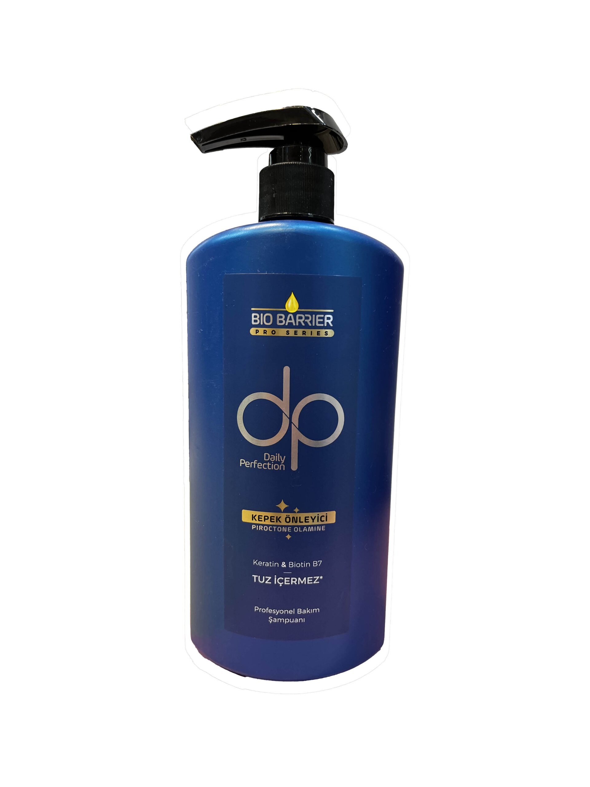 شامپو ضد شوره دپی dp حاوی کراتین و بیوتین حجم 500 میل DP PRO TUZSUZ MENTOL KERATIN SAMPUAN 800 ML