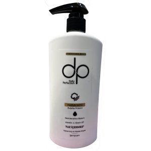 شامپو کراتینه بدون نمک DP حاوی پروتئین گندم مناسب موهای حساس و آسیب دیده 425 میلDP salt-free keratin shampoo containing wheat protein suitable for sensitive and damaged hair 425 ml