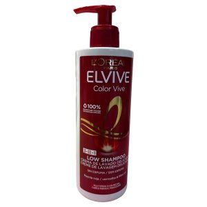 شامپو بدون سولفات سه در یک مخصوص موهای رنگ شده لورآل فرانسهL’Oreal France three-in-one sulfate-free shampoo for colored hair