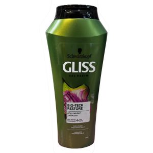 ‌‌شامپو گلیس مدل Bio-Tech Restore مناسب موهای آسیب‌ دیده 500 میل سبز Bio-Tech Restore Gliss shampoo suitable for damaged hair, 500 ml schwarzkopf