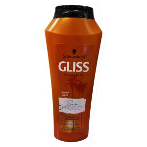 شامپو محافظت کننده مو,موهای آسیب دیده و پژمرده گلیس مدل Sun Protect حجم 500میلProtective shampoo for damaged and faded hair Gliss Sun Protect model, volume 500 ml