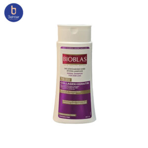 شامپو گیاهی ضد ریزش بیوبلاس مناسب موهای نازک و آسیب دیده 360 میلBioblas herbal anti-shedding shampoo suitable for thin and damaged hair 360 ml