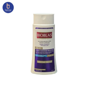شامپو بیوبلاس ضد ریزش و ضد استرس انواع مو 360میل Anti-falling and anti-stress Bioblas shampoo for all types of hair, 360 ml