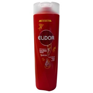 شامپو الیدور قرمز برای موهای رنگ شده,تثبیت کننده رنگ 400 میل Elidor red shampoo for dyed hair, color stabilizer 400 ml