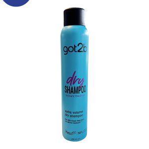 شامپو خشک شوارزکوف گات توبی حجم دهنده ابی 200میل Schwarzkopf GOT2B Blue Volumizing Dry Shampoo 200 ml