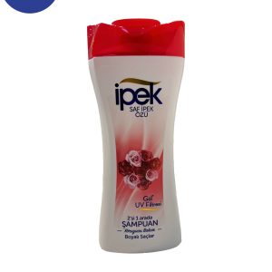 شامپو 2 در 1 ایپک موهای رنگ شده با عصاره گل رز حجم 480میلی لیتر  shampoo 2 in 1 for dyed hair with rose extract, volume 480 ml
