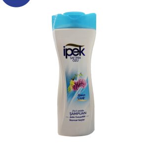 شامپو ایپک ipek آبی مخصوص موهای نرمال مدل 2in1 حجم 600میلBlue ipek shampoo for normal hair, 2in1 model, volume 600 ml