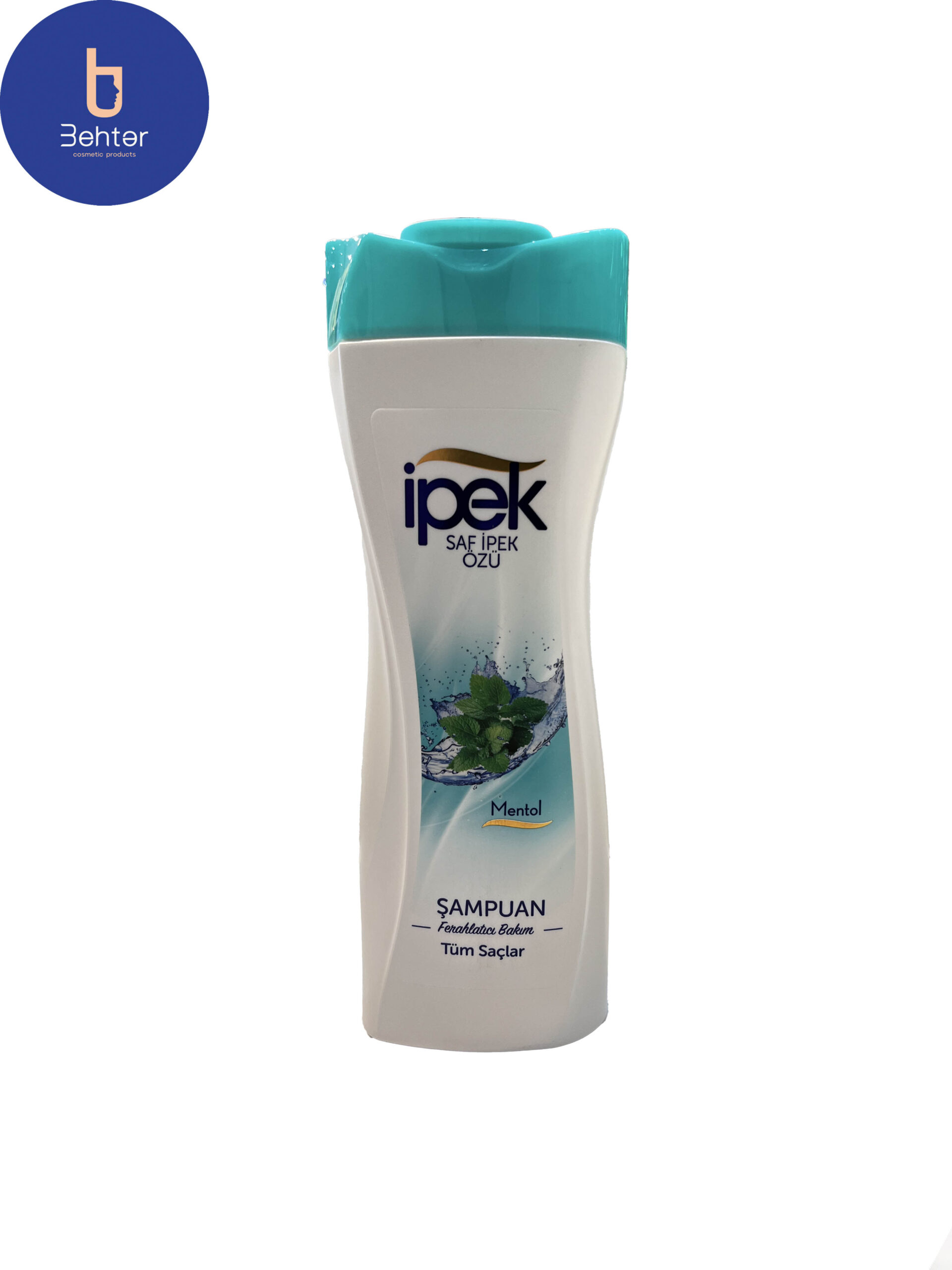 شامپو ایپک Mentolروزانه مناسب انواع مو حاوی عصاره نعنا570میلIpek Mentol daily shampoo, suitable for all hair types, containing mint extract, 570ml