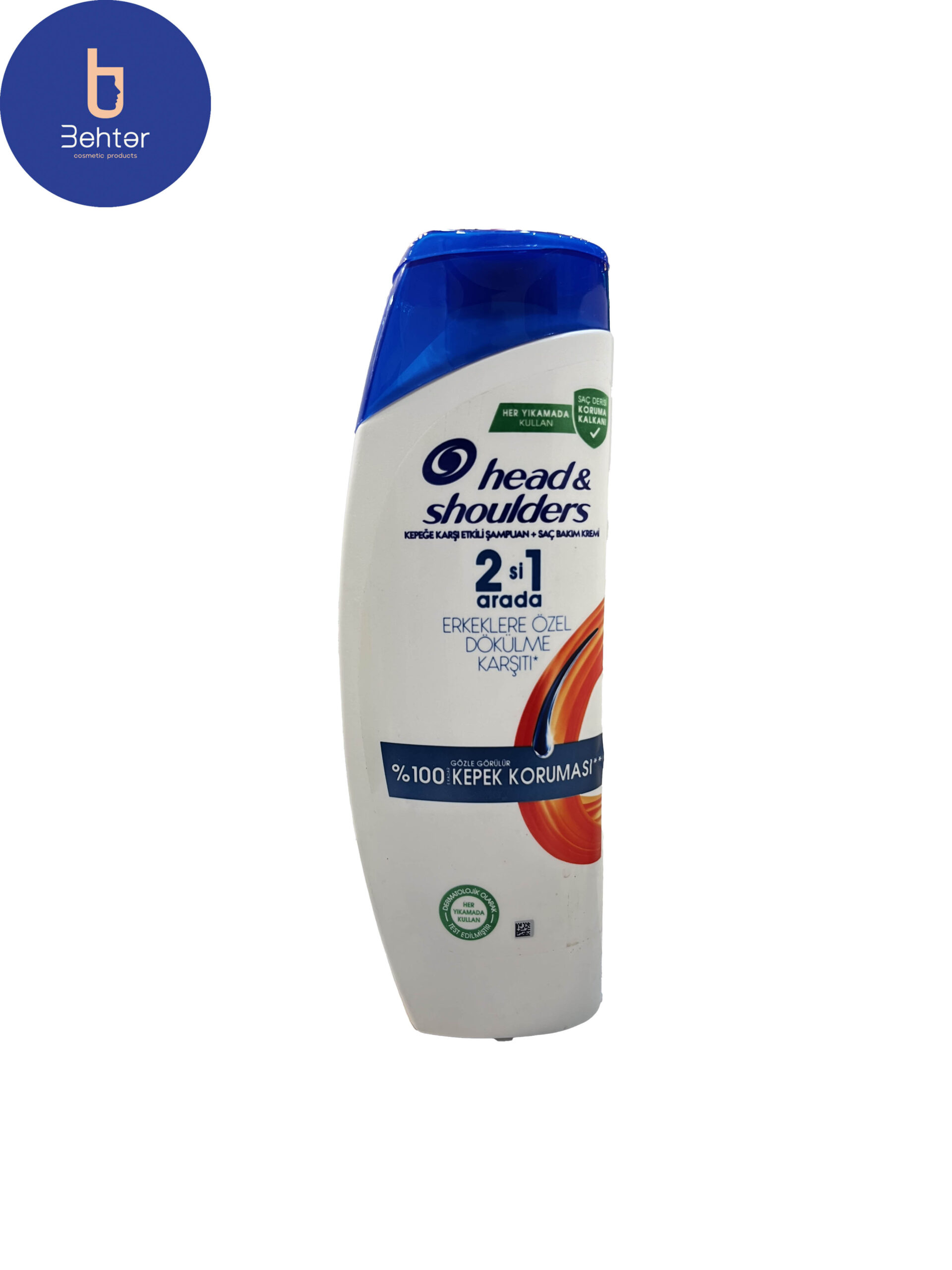 شامپو هد اند شولدرز ضد شوره و ضد ریزش 2 در 1 مردانه  350 میل Head and Shoulders anti-dandruff and anti-shedding shampoo 2 in 1 for men, 350 ml