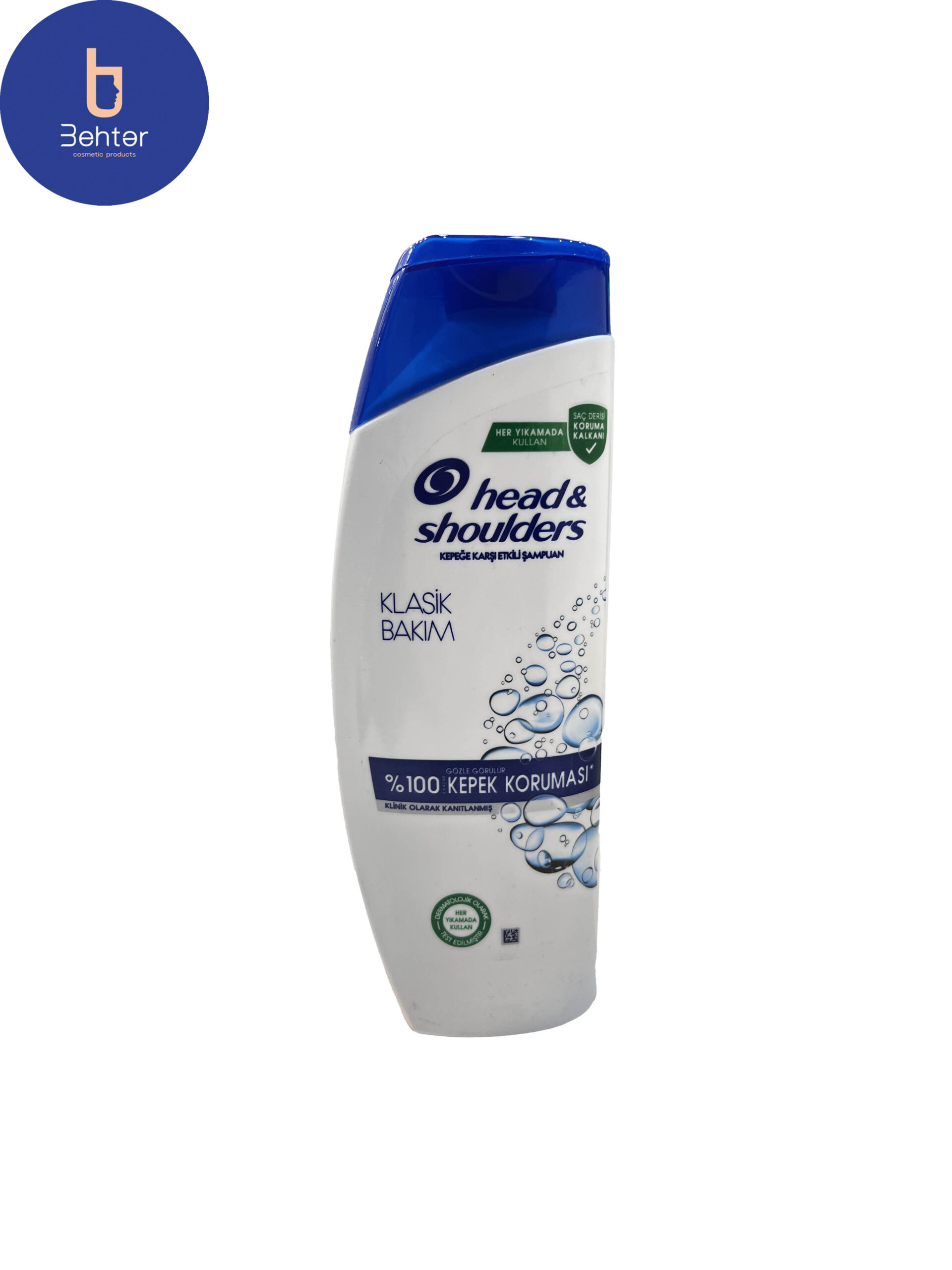 شامپو ضد شوره 1 در 2 هد اند شولدرز انواع مو klasik bakim حجم 350 میل 1 in 2 head and shoulders anti-dandruff shampoo for all types of hair, klasik bakim, volume 350 ml