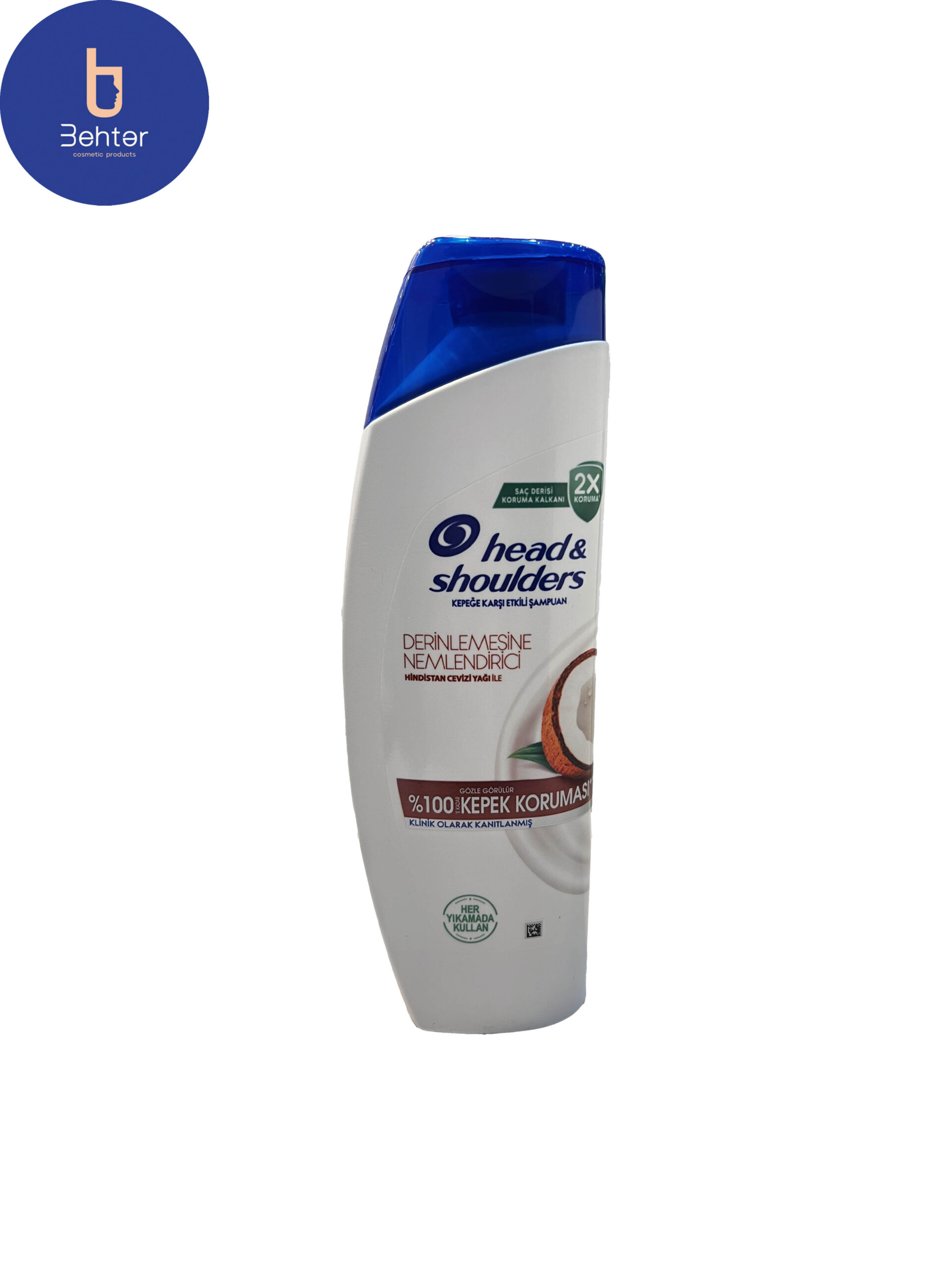 شامپو هد اند شولدرز مناسب موهای خشک حاوی روغن نارگیل حجم 350میلHead and Shoulders shampoo suitable for dry hair containing coconut oil, volume 350 ml