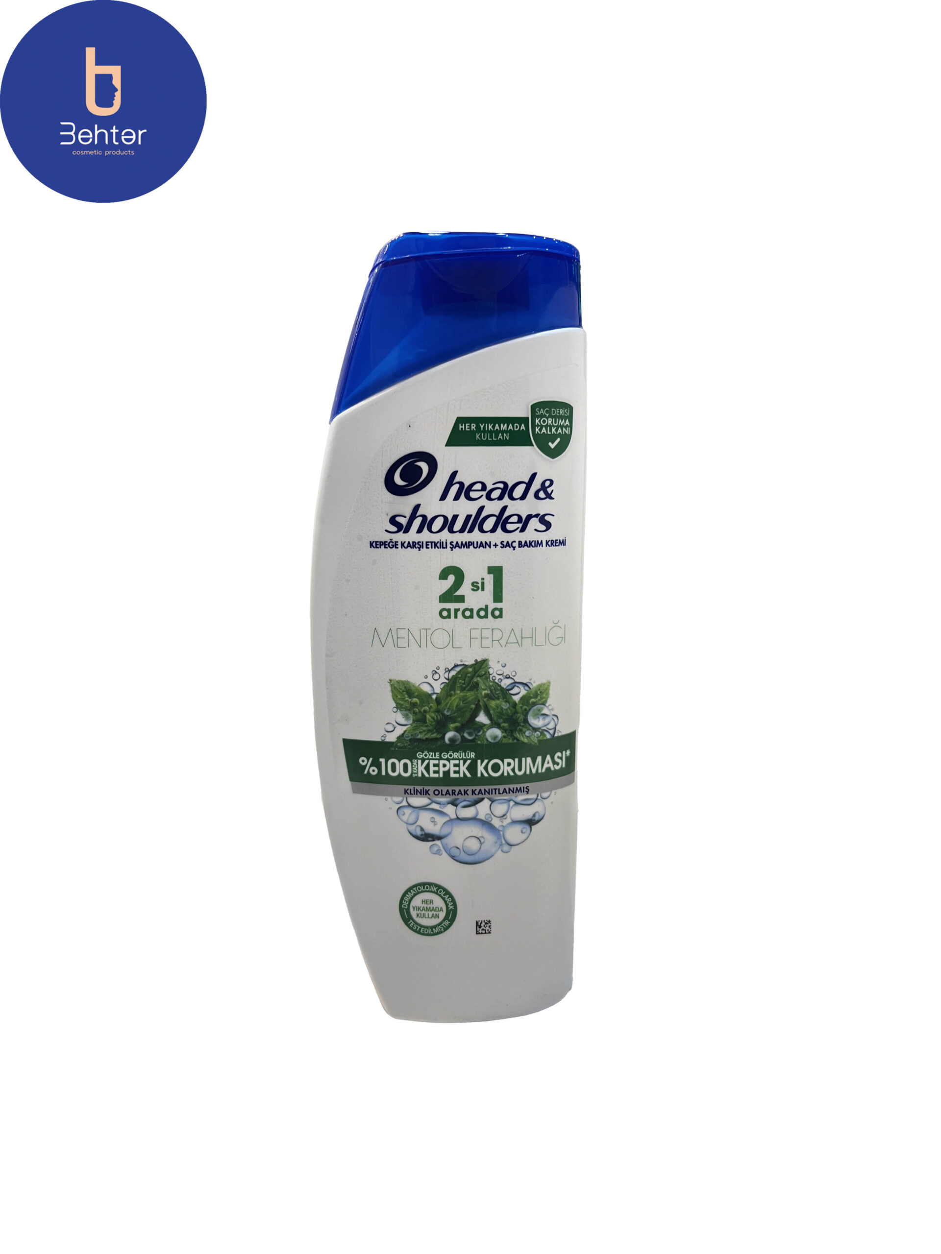 شامپو هد اند شولدرز ضد شوره 2 در 1 حاوی عصاره نعنا مدل Mentol Ferahligi حجم 330 میل 2 in 1 head and shoulders anti-dandruff shampoo containing mint extract, Mentol Ferahligi model, volume 330 ml