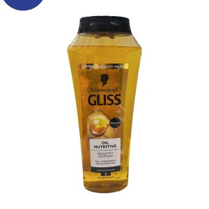 شامپو گلیس مدل Oil Nutritive مناسب موهای آسیب دیده حاوی روغن آرگان 500 میلGliss Oil Nutritive shampoo suitable for damaged hair containing Argan oil 500 ml