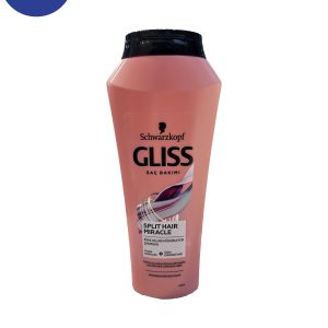 شامپو گلیس مدلSplit Hair Miracleضد موخوره، رفع شکنندگی مو 500میلSplit Hair Miracle Gliss shampoo, anti-frizz, 500 ml