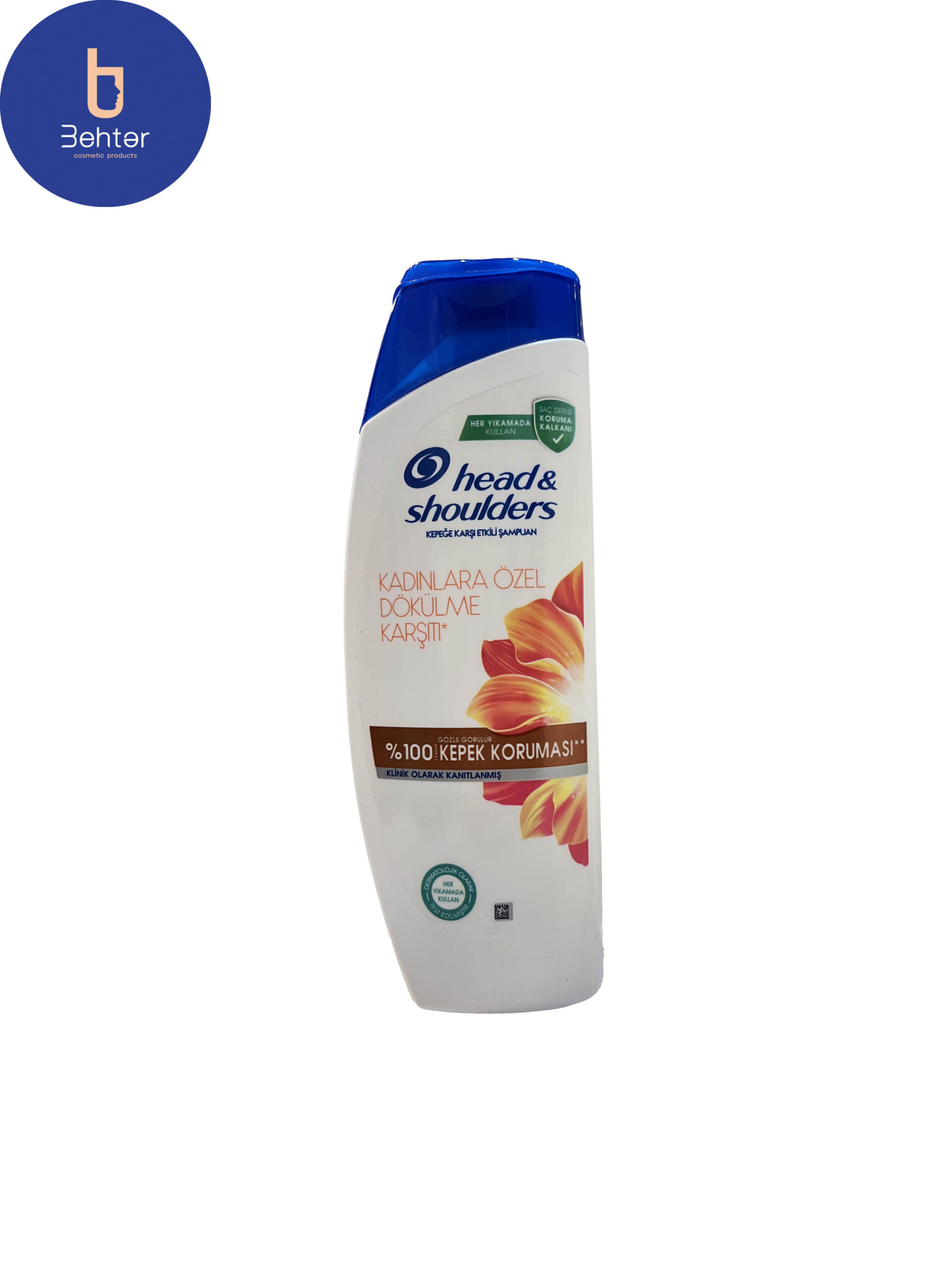 شامپو هد اند شولدرز ضد شوره و ضد ریزش زنانه 350میل Head and Shoulders anti-dandruff and anti-hair loss shampoo for women 350 ml