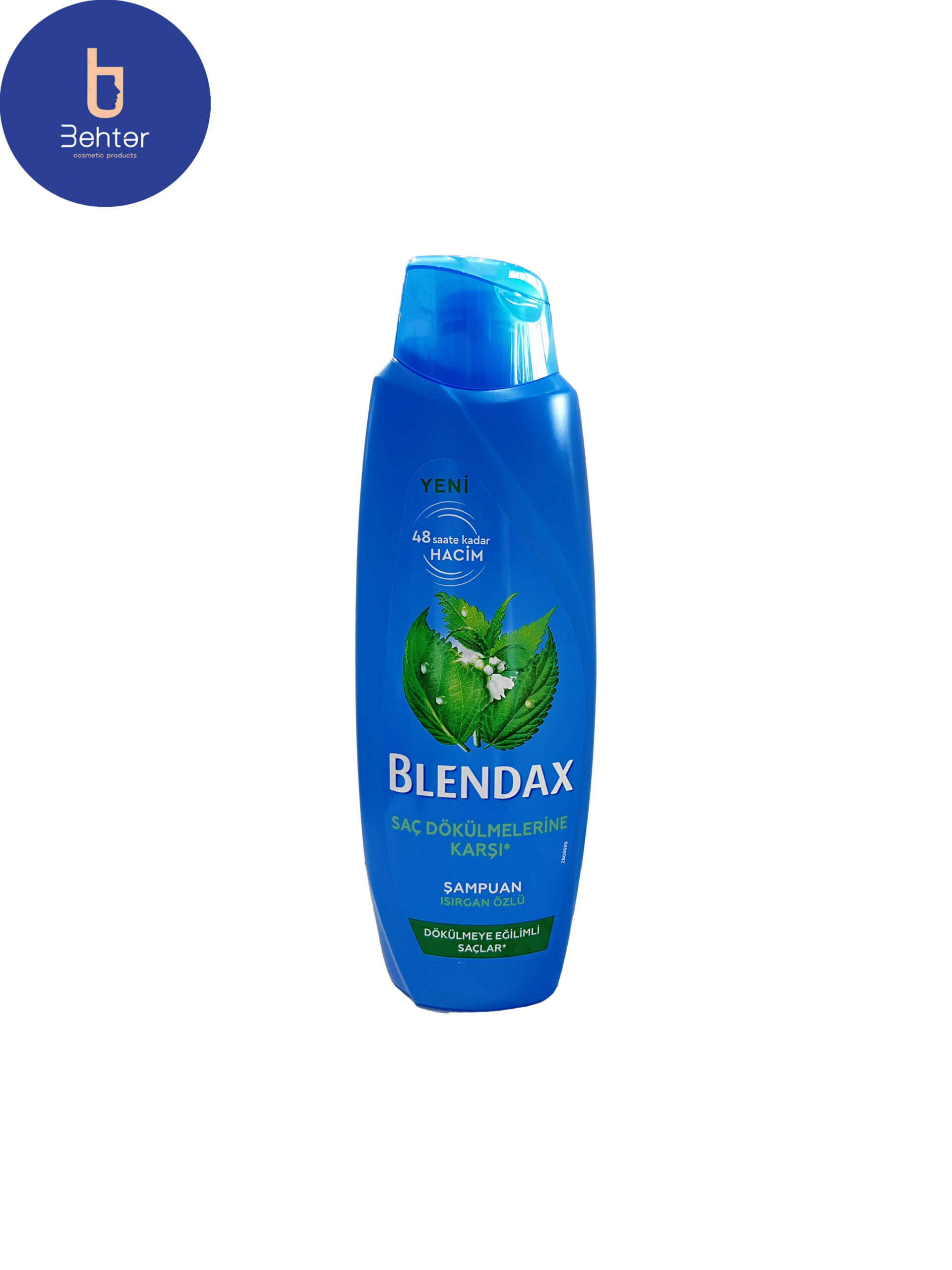 شامپو بلنداکس ضد ریزش مو حاوی عصاره گزنه حجم 500 میلBlendax anti-hair loss shampoo containing nettle extract, volume 500 ml
