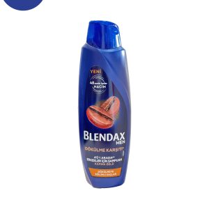 شامپو مردانه بلنداکس Blendax با خاصیت ضد ریزش حاوی عصاره قهوه حجم 500 میلBlendax men’s shampoo with anti-shedding properties containing coffee extract, volume 500 ml