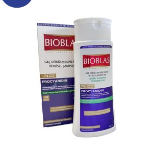شامپو بیوبلاس مخصوص موی چرب با خاصیت ضد چربی و ضد ریزش360میلBioblas shampoo for oily hair with anti-grease and anti-shedding properties, 360 ml