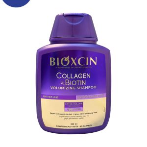 شامپو حجم دهنده و ضد ریزش مو بیوکسین مناسب انواع مو 300 میل Bioxin volumizing and anti-hair loss shampoo, suitable for all types of hair, 300 ml