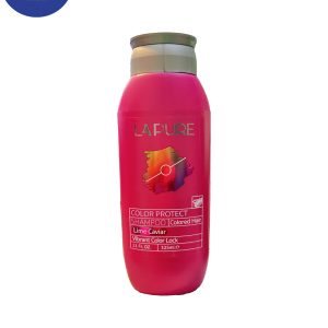 شامپو لپیور تثبیت کننده رنگ مو,موی رنگ شده حاوی عصاره لیموی خاویاری 325 میلLepior hair color stabilizing shampoo, dyed hair containing caviar lemon extract 325 ml