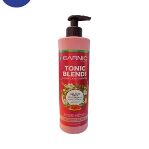 شامپو گارنیک بدون سولفات مخصوص موهای رنگ شده حاوی خاویار و روغن برگ چای 500میلGarnik sulfate-free shampoo for colored hair containing caviar and tea leaf oil 500 ml