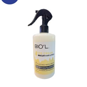 لوسیون مو بیول بستنی مو بیسکویتی 400میل Bivel Hair Ice Cream Biscuit Hair Lotion 400 ml