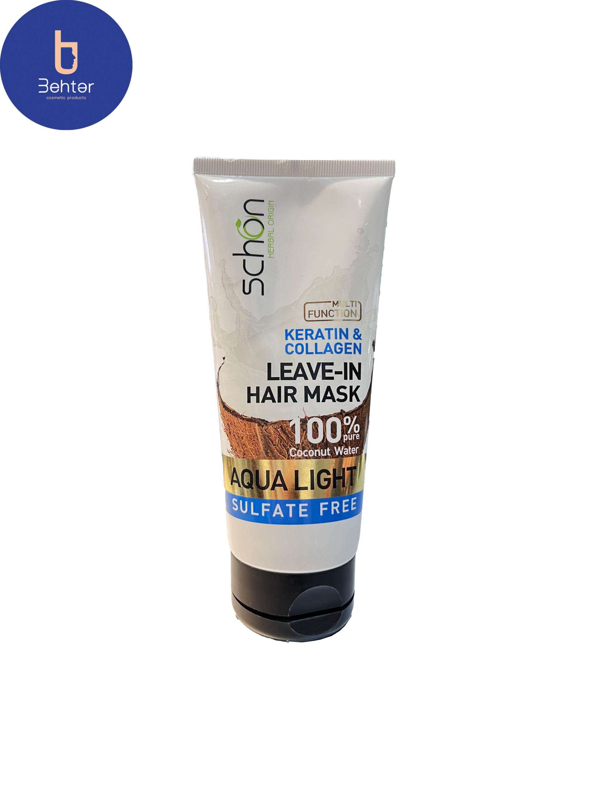 ماسک موی آکوالایت شون تیوپی بدون آبکشی 200میل Aqualight  Tube hair mask without rinsing, 200 ml