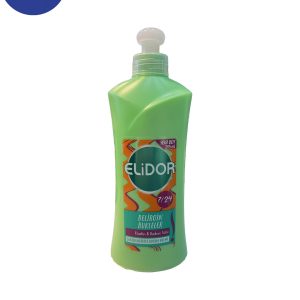 کرم مو الیدور حاوی شیر بادام و الاستین مناسب موهای فر 265 میل Elidor hair cream containing almond milk and elastin suitable for curly hair 265 ml