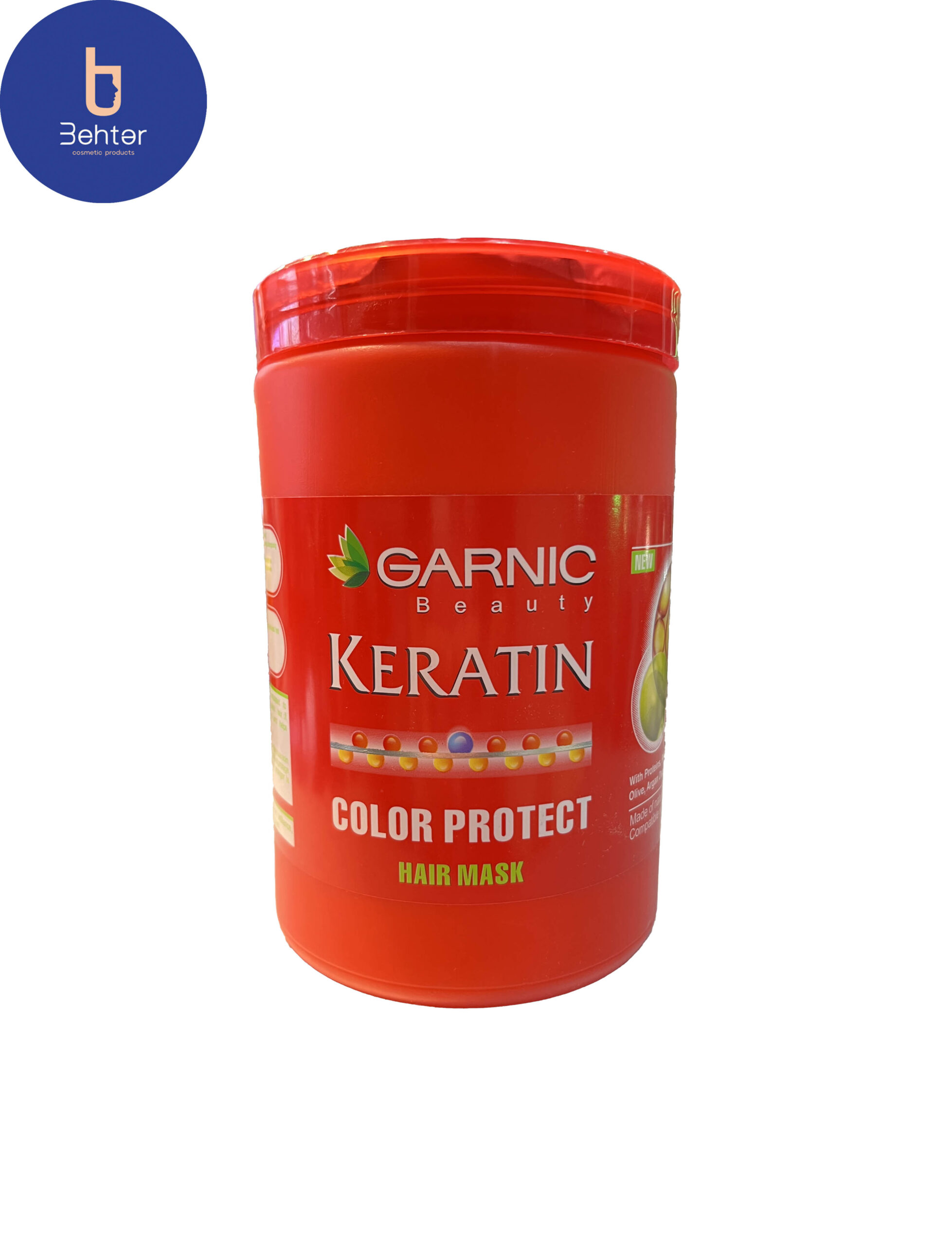 ماسک موهای رنگ شده گارنیک مدل Color Protect حجم 1000 میلGarnik colored hair mask, Color Protect model, volume 1000 ml