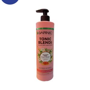 ماسک مو گارنیک بدون سولفات مخصوص موهای رنگ شده حاوی خاویار و روغن برگ چای 500میلGarnik sulfate-free mask for colored hair containing caviar and tea leaf oil 500 ml