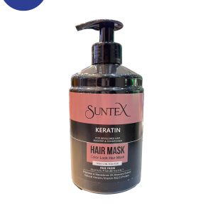 ماسک مو کراتین سانتکس مخصوص موهای رنگ شده حجم ۵۰۰ میلSUNTEX keratin hair mask for dyed hair, 500 ml
