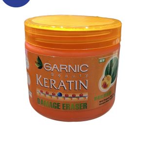 ماسک مو بدون سولفات گانیکبازسازی کننده و تقویت کننده مو مدل KERATIN حجم400میلHair mask without ganic sulfate, restoring and strengthening hair, KERATIN model, volume 400 ml