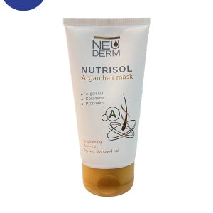 ماسک مو  نوتریسل نئودرم آرگان موهای خشک و آسیب دیده 150 میلی لیتر Nutrisel NEUDERM Argan hair mask for dry and damaged hair 150 ml