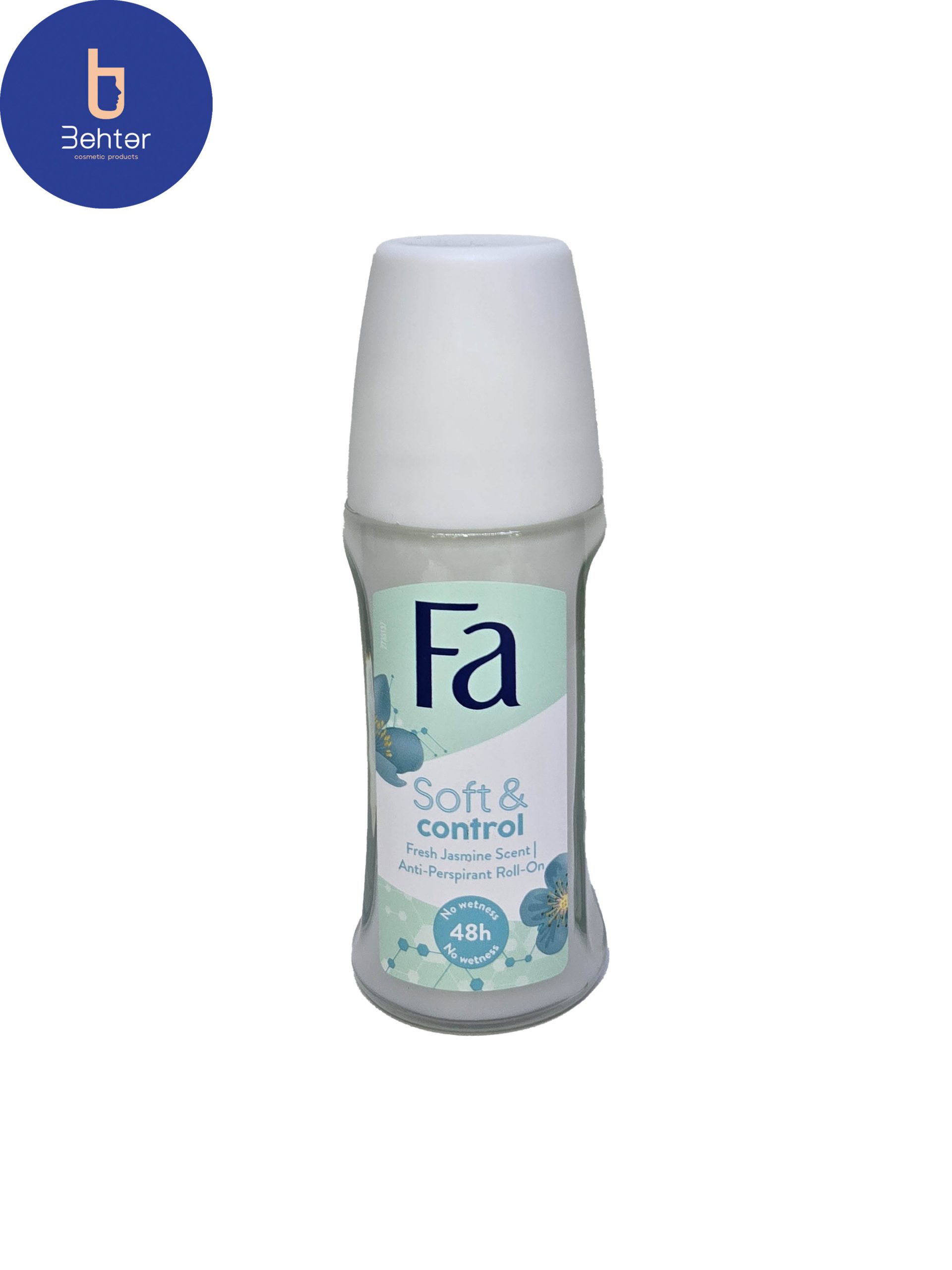 مام رول ضد تعریق زنانه Fa مدل Soft & Control حجم 50 میل Mom roll antiperspirant for women, Soft & Control model, volume 50 ml