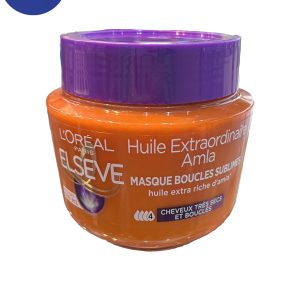 ماسک موی موهای فر لورال ELSEVE مدل 310HUILE EXTRAORDINAIRE AMLAمیل L’Oreal ELSEVE model HUILE EXTRAORDINAIRE AMLAmil hair mask for curly hair310 ml